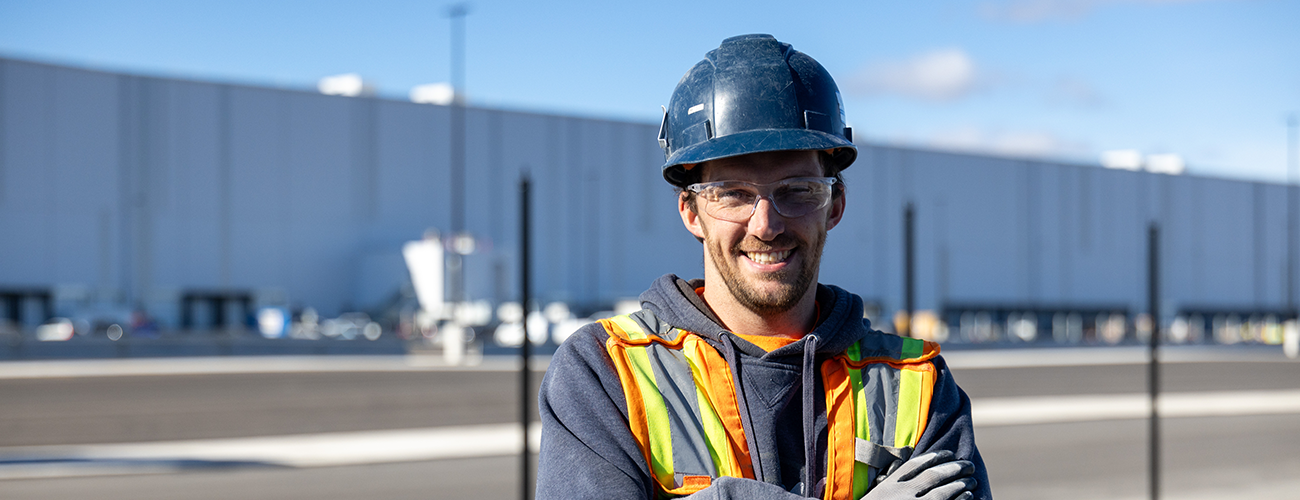man in construction